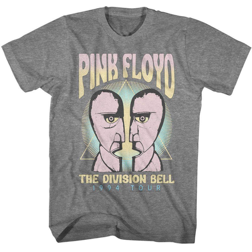 Floyd The Division Bell 1994 Tour Graphite Heather T Shirt